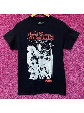 Inuyasha Graphic Design Anime T-Shirt Small